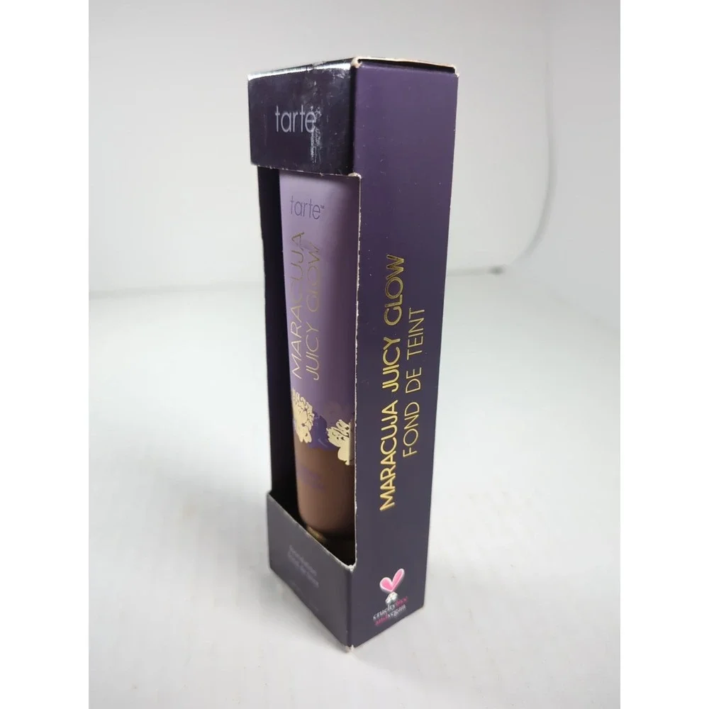 Tarte Maracuja Juicy Glow Foundation 48N tan deep neutral‎ 1oz New in Box Sealed